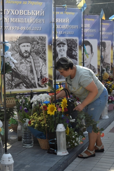 У Жмеринці вшанували пам’ять загиблих за Україну Героїв: 29 серпня День пам’яті Захисників