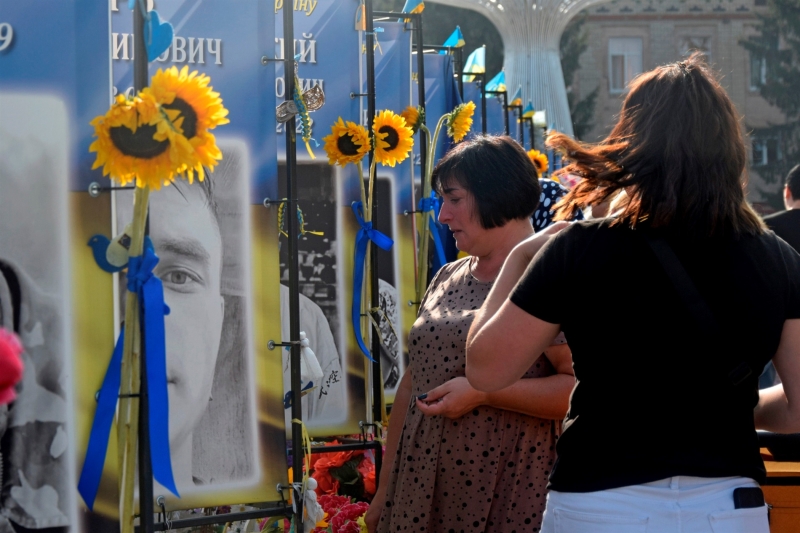 У Жмеринці вшанували пам’ять загиблих за Україну Героїв: 29 серпня День пам’яті Захисників