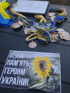 Забіг “Шаную воїнів, біжу за героїв України” відбувся у Хмільнику