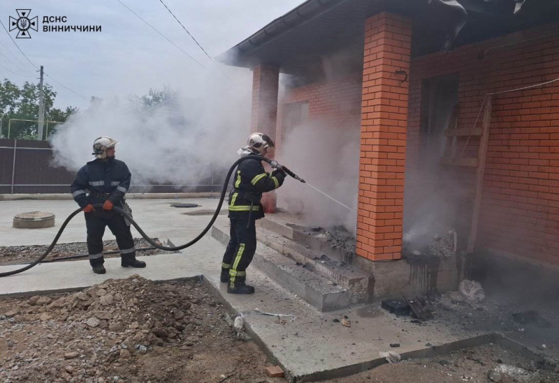 Діти підпалили будівлю у Вінниці