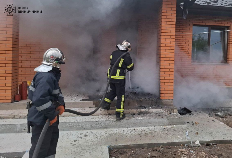 Діти підпалили будівлю у Вінниці