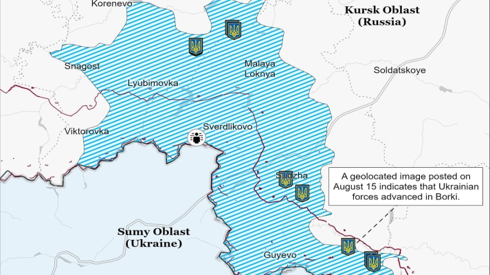 ISW: Українські війська просунулися на південний схід від Суджі на Курщині 