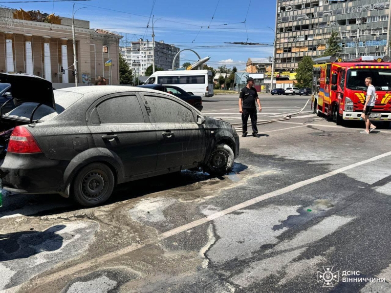 На Вінниччині згоріла електроопора з лелечиним гніздом