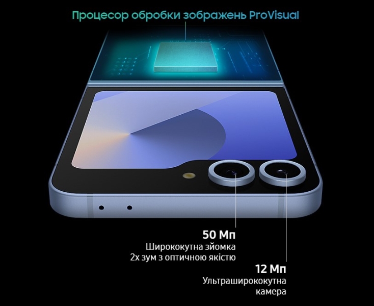 
Samsung Galaxy Flip6: приріст пам’яті, батареї та мегапікселів камери. На $100 дорожче (від 50 тис. грн) 