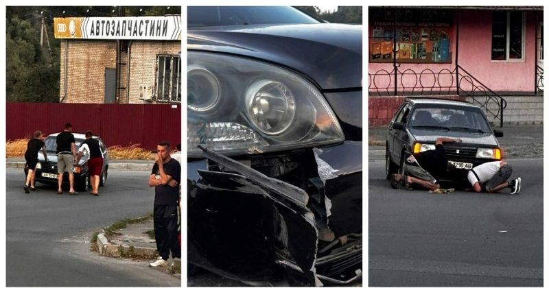 У Жмеринці ДТП: в’їхав у зустрічне авто і ледь не збив двох учениць на пішохідному переході