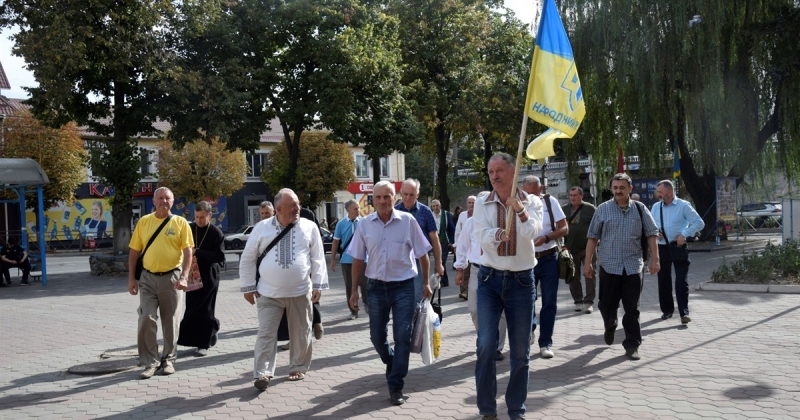 У Жмеринці відбулась зустріч борців за Незалежність держави: 35 років Народному Руху України