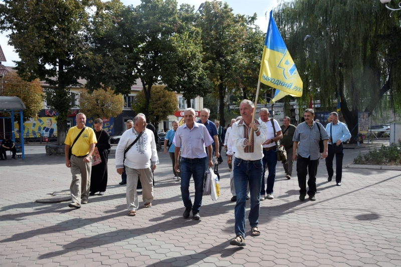 У Жмеринці відбулась зустріч борців за Незалежність держави: 35 років Народному Руху України