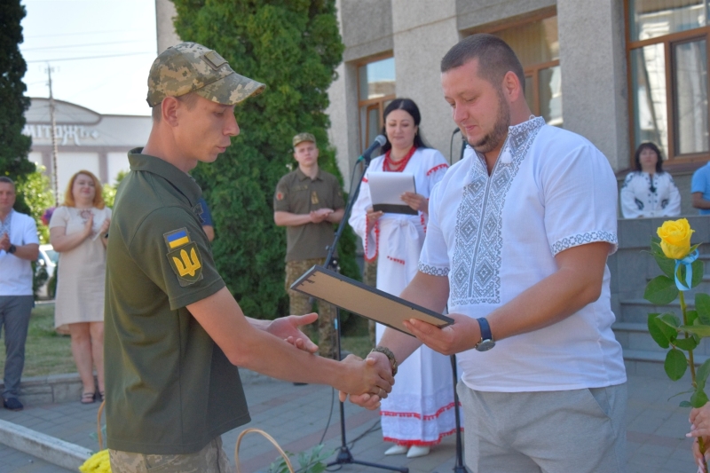 У Жмеринці відзначили 28 річницю Конституції України