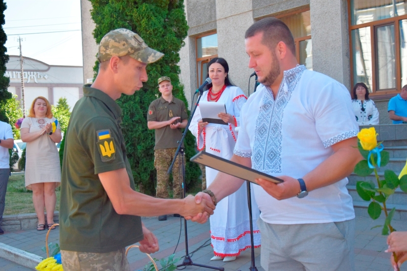 У Жмеринці відзначили 28 річницю Конституції України