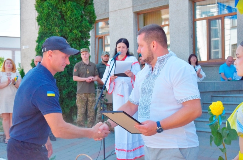 У Жмеринці відзначили 28 річницю Конституції України