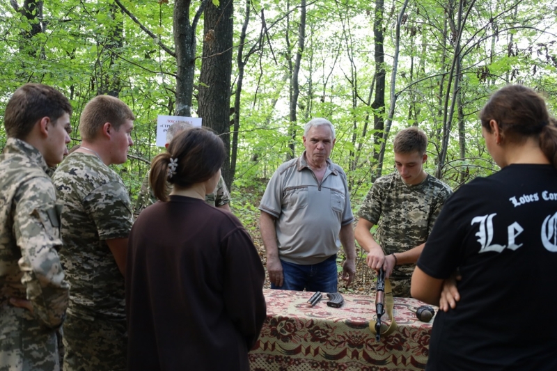 У Жмеринській громаді для учнів проводять національно-патріотичні заходи за участю захисників