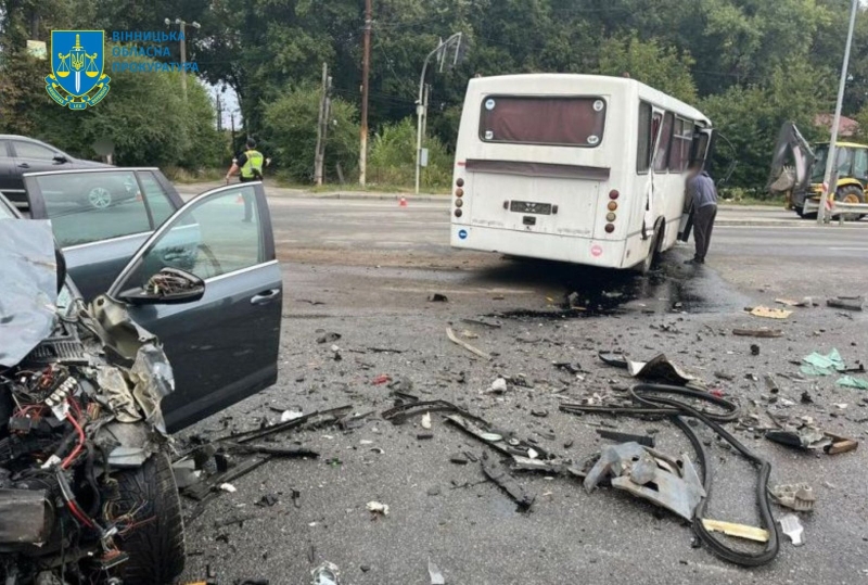 Водія, який скоїв у Вінниці тяжку ДТП, судитимуть